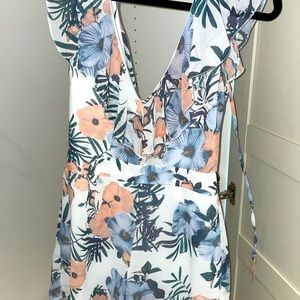 Summer Floral Romper Size XS